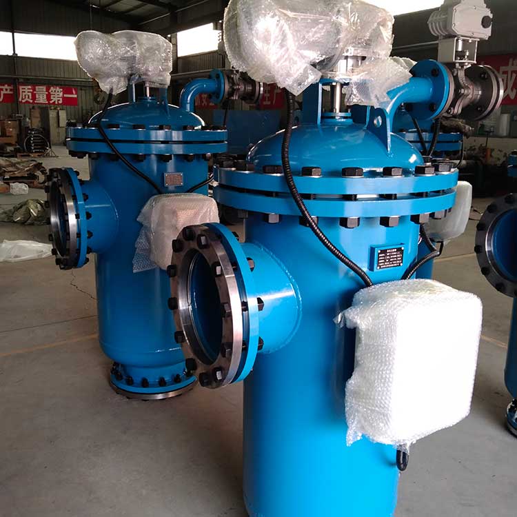 華豫生產(chǎn)供應(yīng)DN300高壓過濾器 電動控制自清洗裝置